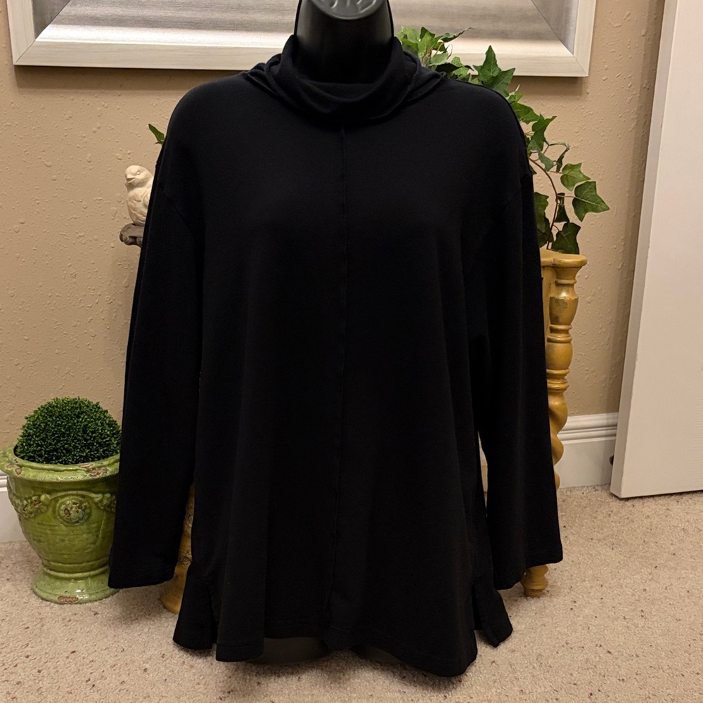 Black Women's Tunic Top